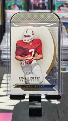 2012 Exquisite Football Collection #54 John Elway HOF #/85 Go Cardinals🔥 - Image 1 of 2