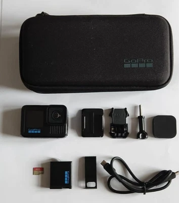 GoPro HERO13 13 + 64GB SD Black 5.3K60 27MP Waterproof Action Camera + USB DOOR - Image 1 of 4