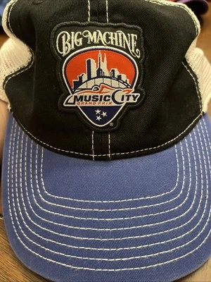 Gorra Big Machine Music City Grand Prix Indy Car Series talla única Snapback 8/7/22 Foto 1 de 4