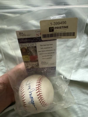 Joe Morgan Autographed Official National League Baseball (JSA) - Image 1 of 4