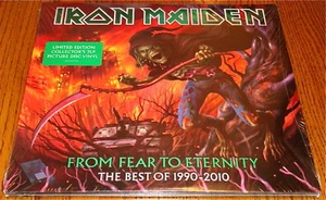 IRON MAIDEN FROM FEAR TO ETERNITY THE BEST OF 1990-2010 3-LP PICTURE DISC VINYL - Picture 1 of 5
