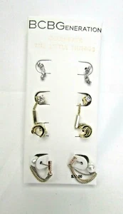 BCBGeneration BCBG Jewelry "Celebrate The Little Things" 4 Pair Earrings 41341 - Picture 1 of 3