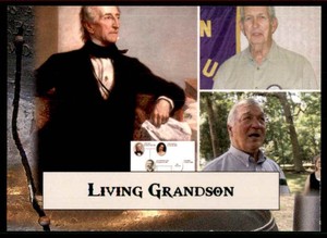 2020 Historic Autographs P.O.T.U.S. The First 36 Living Grandson #60 TW15161