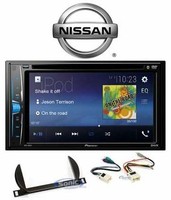 Pioneer 2016 Car Radio Stereo Dash Kit Bose Harness for 2002-04 Nissan