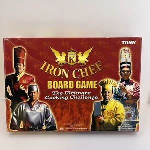 2003 TOMY Iron Chef Board Game The Ultimate Cooking Challenge - Complete - Picture 1 of 24