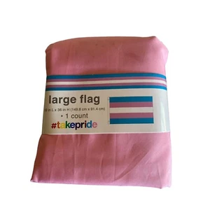 New Transgender Pride Flag Pink Blue White Stripe - Picture 1 of 4