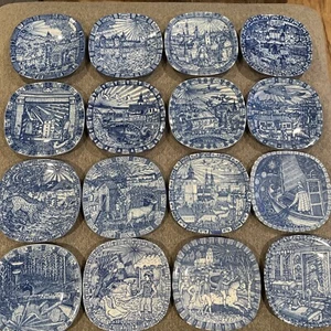 JULEN RORSTRAND Wall Plate 1969-1995 (U Pick) Limited Edition Sweden Cobalt Blue - Picture 1 of 4