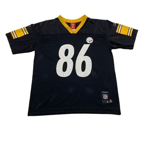 NFL Players Pittsburgh Steelers Hines Ward #86 Black Home Jersey Youth Size L - Picture 1 of 8