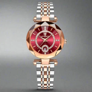 Luxury Watch For Women High-Quality Diamond Quartz Waterproof poedagar watch - Picture 1 of 13