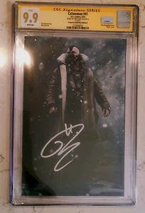 Tom Hardy Signed 2022 Catwoman #41 Celebrity Authentics Bane Cover CGC SS 9.9 - Picture 1 of 2