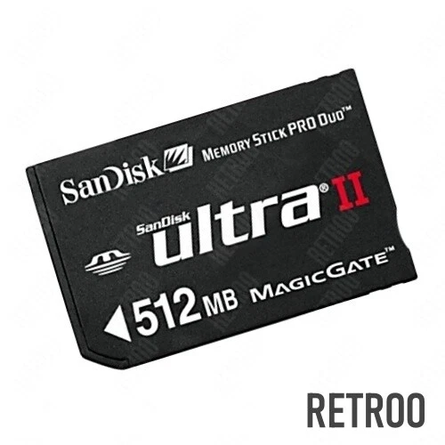 SanDisk MemoryStick ProDuo Ultra II 512MB MagicGate Phones/Cameras/PSP/Walkman - Image 1 of 1