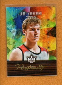 LAURI MARKKANEN 2017-18 PANINI COURT KINGS BK PORTRAITS ROOKIE RC #7 /175 - Picture 1 of 6