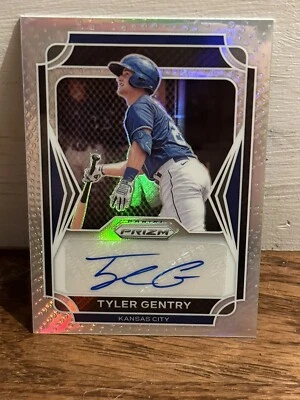2021 Panini Prizm Tyler Gentry Auto AU-TG Kansas City Royals - Image 1 of 2