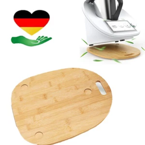 Gleitbrett für Thermomix TM6 TM5, Bambus Gleitbrett Zubehör Schnelles Bewegen - Bild 1 von 8