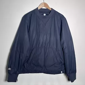Pretty Green x Umbro Drill Top Mens Large Jumper Padded Quilted Pullover Oasis - Picture 1 of 15
