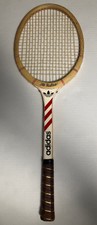 Vintage Adidas Ilie Nastase Wooden Tennis Racket GREAT CONDITION