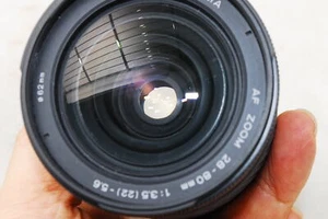 (7201) Minolta AF Zoom 28-80mm F3.5-5.6 Lens for Sony α from JAPAN, N-MINT!! - Picture 1 of 8