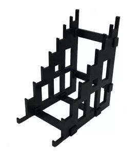 Knife Display Rack - Knife Stand For 8 Small to Medium Knives - High Quality