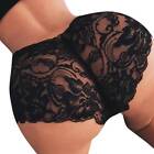 Women Lace Erotic Panties Crotchless Shorts Lingerie French Knickers Underwear