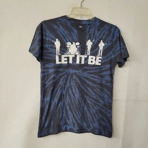 Camiseta The Beatles Let It Be Adulto M Tie Dye Gráfico Banda 2021 Licencia Camiseta Nueva - Imagen 1 de 9