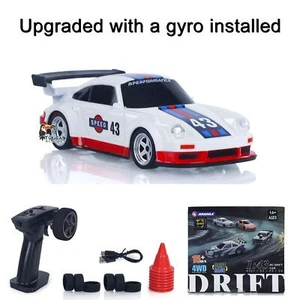 High Speed 2.4G Mini RC Drift Car 1/43 Racing Vehicle W/Gyroscope 4WD Car Model - Picture 1 of 17