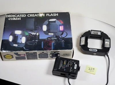 COKIN DEDICATED CREATIVE RING FLASH macro in box - no ring or other accessories - Image 1 of 4