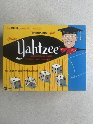 Yahtzee Classic Dice Game - Family Game Night Kids 8+ & Adults - Image 1 of 4