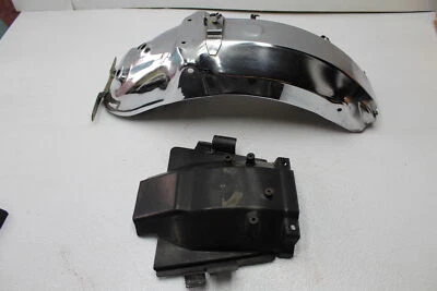 1985 YAMAHA VIRAGO XV700 (#324) REAR FENDER MUD GUARD INNER FENDER - Image 1 of 4