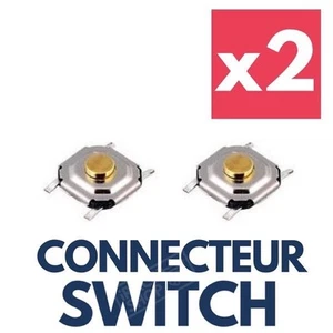 2x Switch Bouton pour Clé Carte Plip RENAULT Laguna Espace Megane Vel Satis - Picture 1 of 2