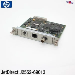 HP JETDIRECT J2552-69013 DRUCKER PRINTER NETZWERKKARTE LAN ETHERNET CARD BNC - Bild 1 von 5