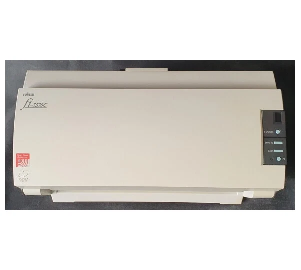 Top Fujitsu fi-5530C - Nur 25.916 Scans - 47 Seiten/Minute - DIN A3 bis A8 - Bild 1 von 1