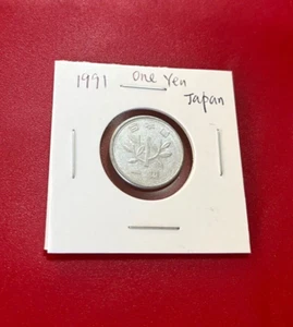 1991 ONE YEN JAPAN COIN - NICE WORLD COIN!!! - Bild 1 von 2