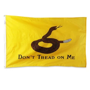 3ft x 5ft Historical Gadsden Nylon Flag - Picture 1 of 1