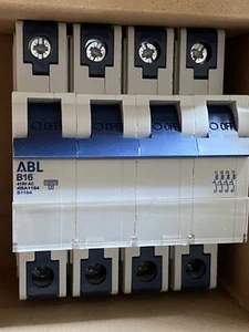 ABL Sursum 4BA1164 Leitungsschutzschalter, Sicherungsautomat 415V - Bild 1 von 2