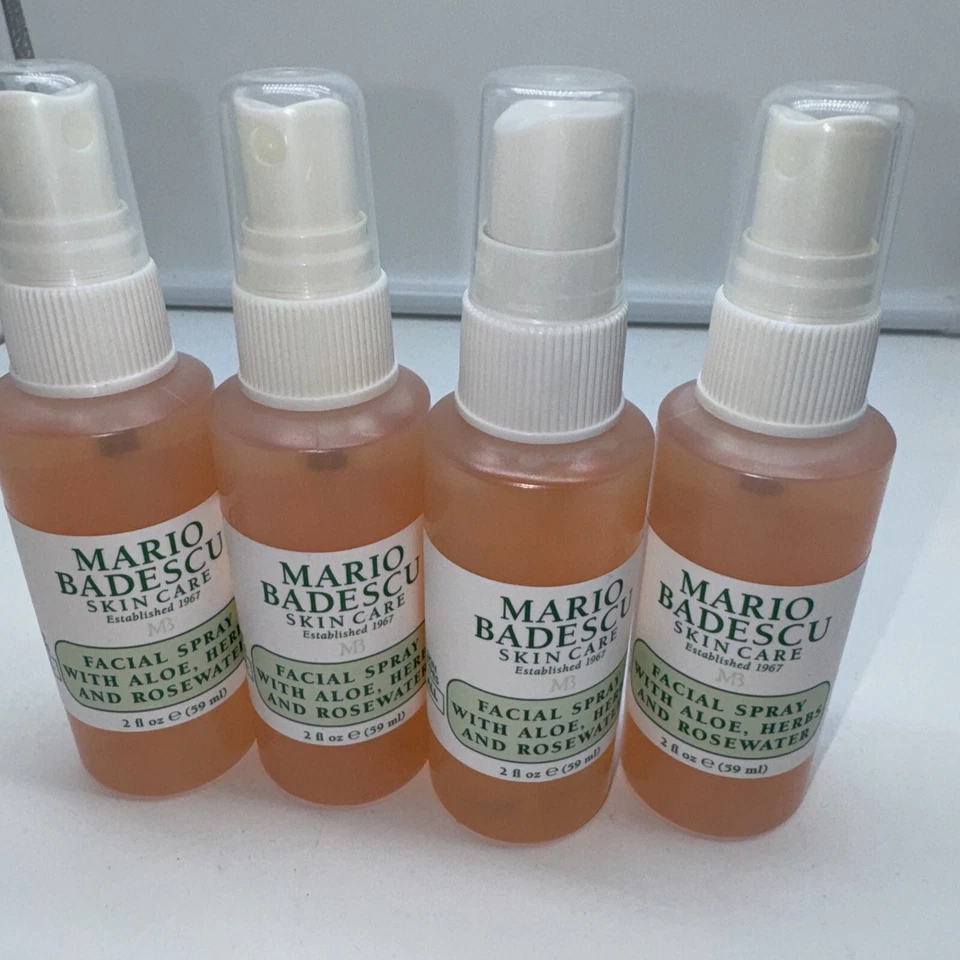 Mario Badescu Facial Spray Aloe Herbs Rosewater 2oz Travel Size