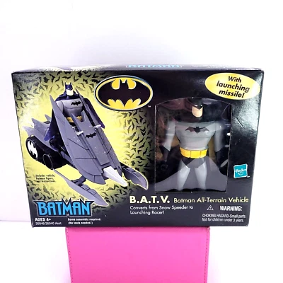 Batman B.A.T.V. Vehículo todo terreno con misil de lanzamiento Hasbro nuevo 2002 Foto 1 de 4