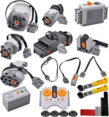 Advanced 32-Piece Power Function Kit for Building Fun with Remote Control Motors - Image 1 of 4