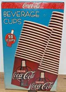 Coca-Cola Diner Collection Beverage Cups 50 made in 2000 Soda - Picture 1 of 11