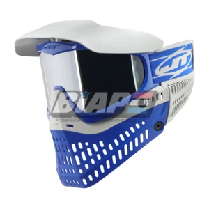 New JT ProFlex Pro-Flex LE Thermal Paintball Goggles Mask - Cobalt Blue/White - Picture 1 of 6