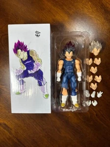 SH Figuarts Dragon Ball Z Kong Studio Ultra Ego Vegeta Torn Gi K018 *RAR* - Bild 1 von 5
