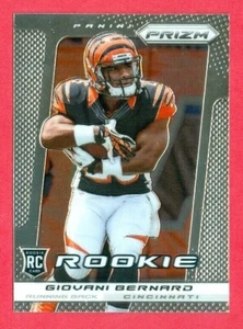2013 PANINI PRIZM (FB) Giovani Bernard CHROME ROOKIE/RC CARD #239 CIN BENGALS - Picture 1 of 2