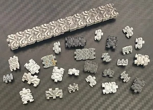 warhammer 40k - assorted tank track spare parts, used. - Picture 1 of 1