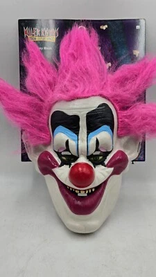 Killer Klowns From Outer Space Spikey Mask Halloween Costume Clown New - Image 1 of 2