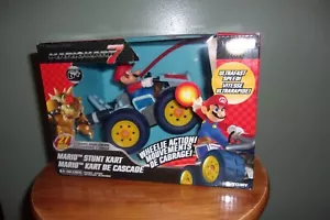 Nintendo Mario Kart 7 RC Stunt Kart TOMY Remote Controlled 27 MHz NIB sealed - Picture 1 of 6