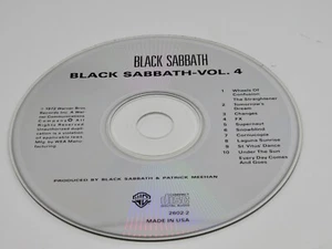 Black Sabbath Vol 4 2016 Compact Disc NO CASE - Picture 1 of 2