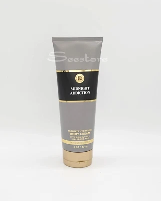 Bath & Body Works Midnight Addiction Ultimate Hydration Body Cream 8 oz New - Image 1 of 3