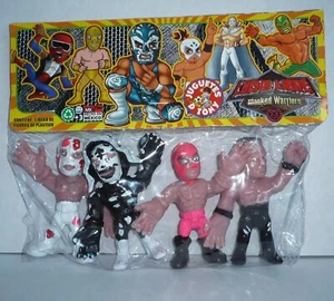 LA PARKA El MATEMATICO SHOKER - Mexican Lucha Libre Wrestler Figure Plastic Toy - Picture 1 of 10