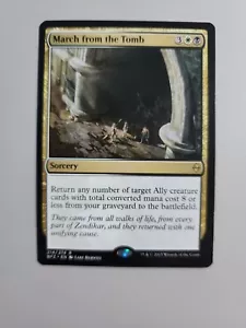 MTG March from the Tomb Battle for Zendikar 214/274 regolare raro - Foto 1 di 1