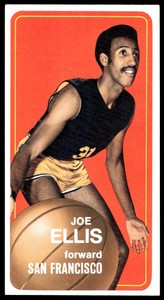 1970-71 Topps 1970-71 Topps Basketball Joe Ellis San Francisco Warriors #28 .