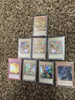 Exodia 5 Card Set 25th Anniversary Legend Of Blue-eyes/8Cards Total/Read Below - Image 1 of 4